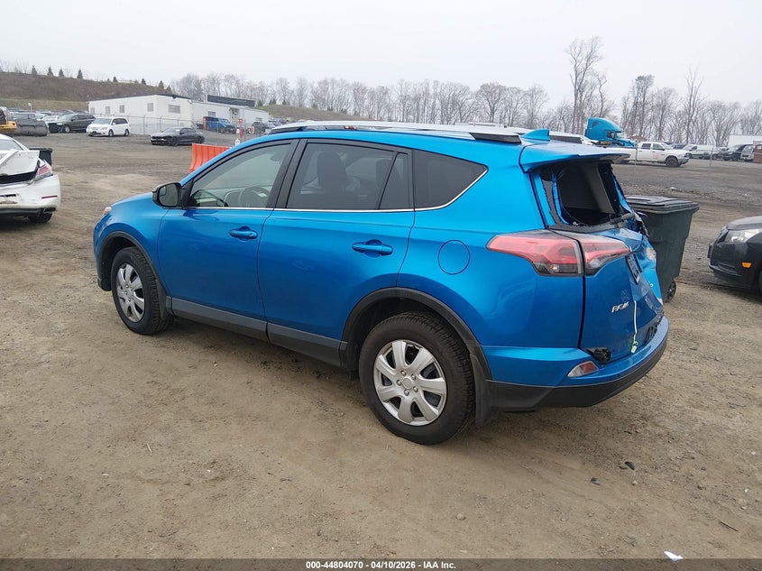 2017 Toyota Rav 4 VIN JTMBFREV2HJ136491 IAAI salvage auction — REAR END, Salvage Title, sold $5,450 on 2026-07-16 (photo 3)