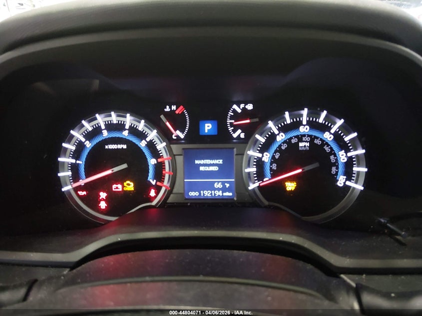 2017 Toyota 4runner VIN JTEBU5JR2H5426077 IAAI salvage auction — FRONT END, Salvage (Missouri), sold $7,400 on 2026-07-30 (photo 7)