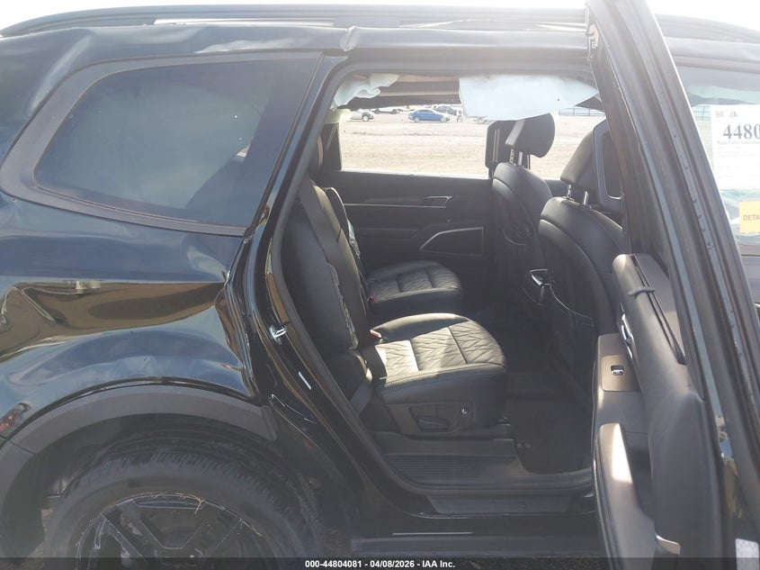 2025 Kia Telluride VIN 5XYP3DGC6SG573799 IAAI salvage auction — ROLLOVER, Salvage Title, sold $3,350 on 2026-07-08 (photo 8)