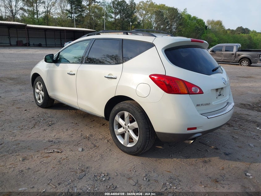 2010 Nissan Murano VIN JN8AZ1MU3AW011655 IAAI salvage auction — UNDERCARRIAGE, Salvage (Georgia), sold $250 on 2026-07-17 (photo 3)