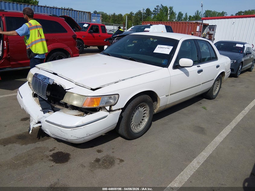 2001 Mercury Grand marquis VIN 2MEFM75WX1X656566 IAAI salvage auction — FRONT END, Salvage (Mississippi), sold $250 on 2026-07-29 (photo 2)