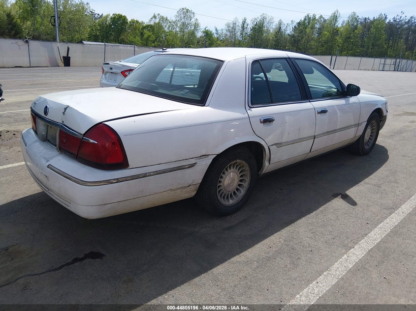 2001 Mercury Grand marquis VIN 2MEFM75WX1X656566 IAAI salvage auction — FRONT END, Salvage (Mississippi), sold $250 on 2026-07-29 (photo 4)