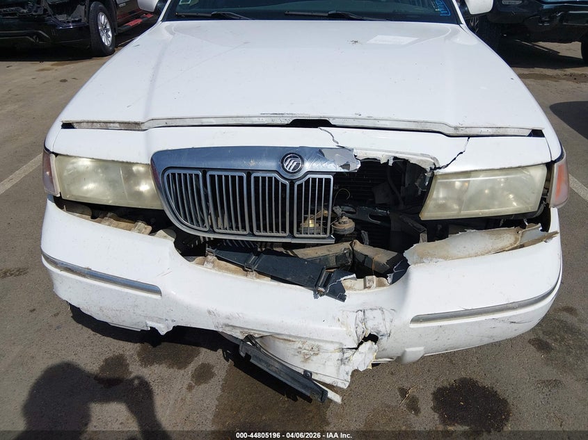 2001 Mercury Grand marquis VIN 2MEFM75WX1X656566 IAAI salvage auction — FRONT END, Salvage (Mississippi), sold $250 on 2026-07-29 (photo 6)