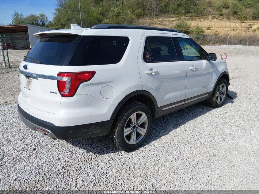 2017 Ford Explorer VIN 1FM5K8D8XHGC30139 IAAI salvage auction — FRONT & REAR, Salvage Title, sold $1,550 on 2026-07-09 (photo 4)