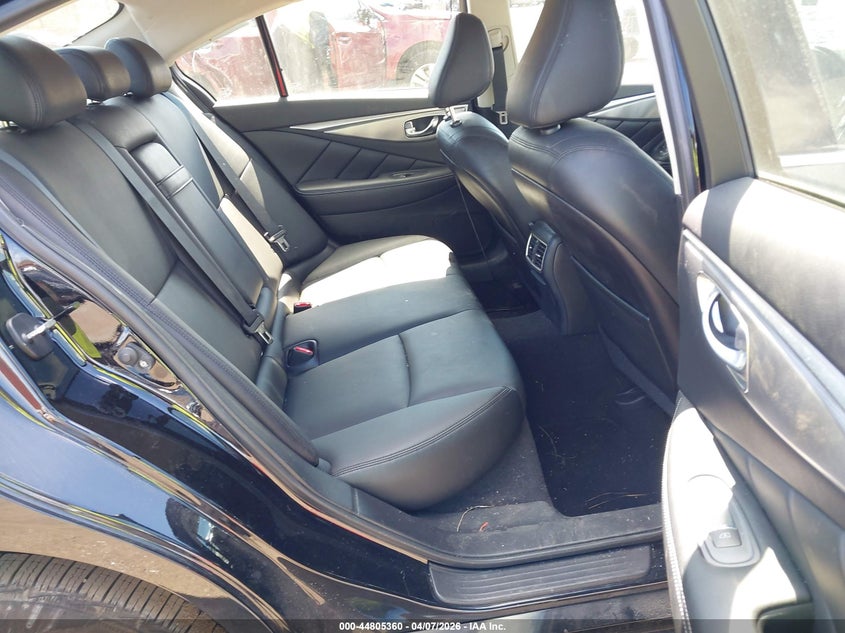 2015 Infiniti Q50 VIN JN1BV7AR5FM415108 IAAI salvage auction — FRONT END, Wait Title, sold $1,000 on 2026-07-15 (photo 8)