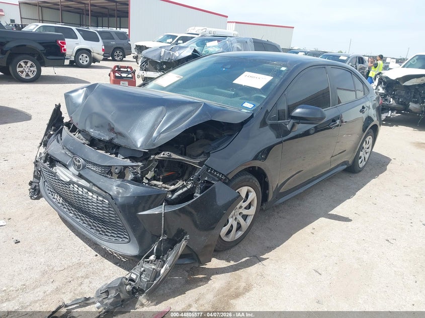 2020 Toyota Corolla VIN 5YFEPRAE3LP063412 IAAI salvage auction — FRONT END, Original (Texas), sold $5,500 on 2026-07-07 (photo 2)