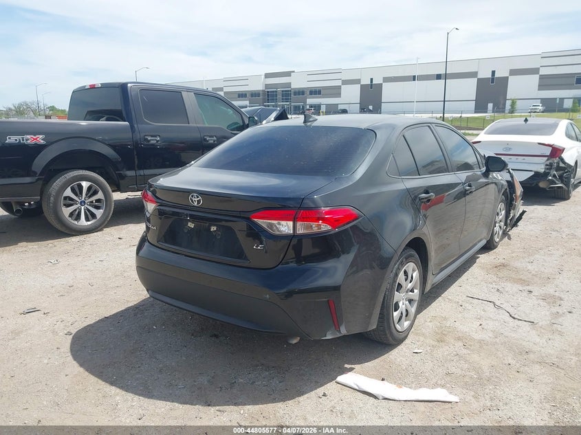 2020 Toyota Corolla VIN 5YFEPRAE3LP063412 IAAI salvage auction — FRONT END, Original (Texas), sold $5,500 on 2026-07-07 (photo 4)
