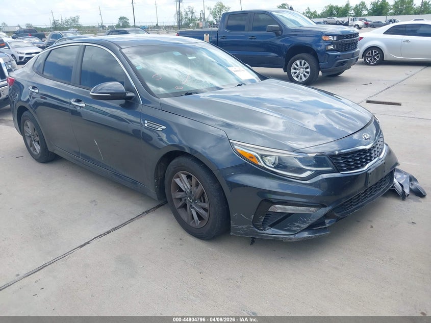 2020 Kia Optima VIN 5XXGT4L36LG448362 IAAI salvage auction — FRONT END, Salvage Title, sold $1,900 on 2026-07-24 (photo 1)