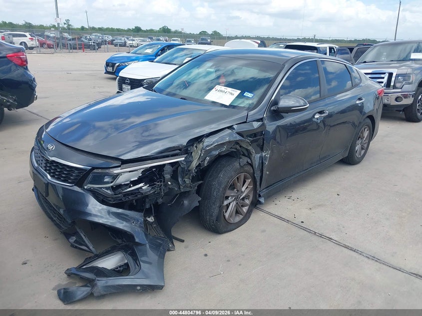 2020 Kia Optima VIN 5XXGT4L36LG448362 IAAI salvage auction — FRONT END, Salvage Title, sold $1,900 on 2026-07-24 (photo 2)