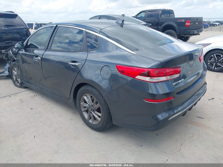 2020 Kia Optima VIN 5XXGT4L36LG448362 IAAI salvage auction — FRONT END, Salvage Title, sold $1,900 on 2026-07-24 (photo 3)