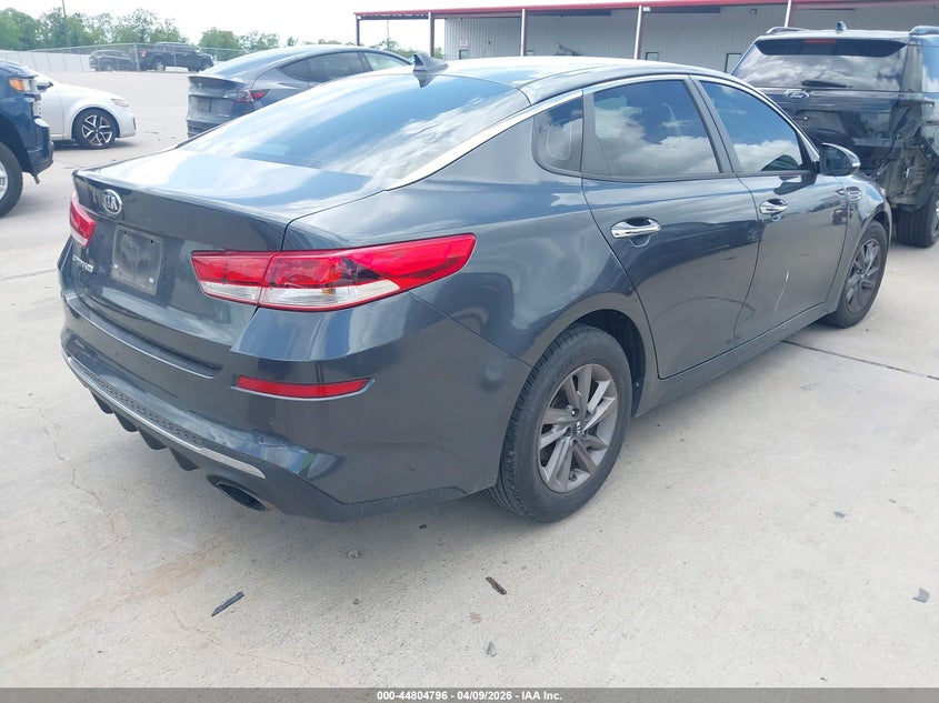 2020 Kia Optima VIN 5XXGT4L36LG448362 IAAI salvage auction — FRONT END, Salvage Title, sold $1,900 on 2026-07-24 (photo 4)