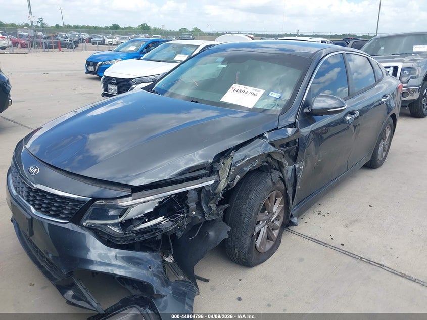 2020 Kia Optima VIN 5XXGT4L36LG448362 IAAI salvage auction — FRONT END, Salvage Title, sold $1,900 on 2026-07-24 (photo 6)