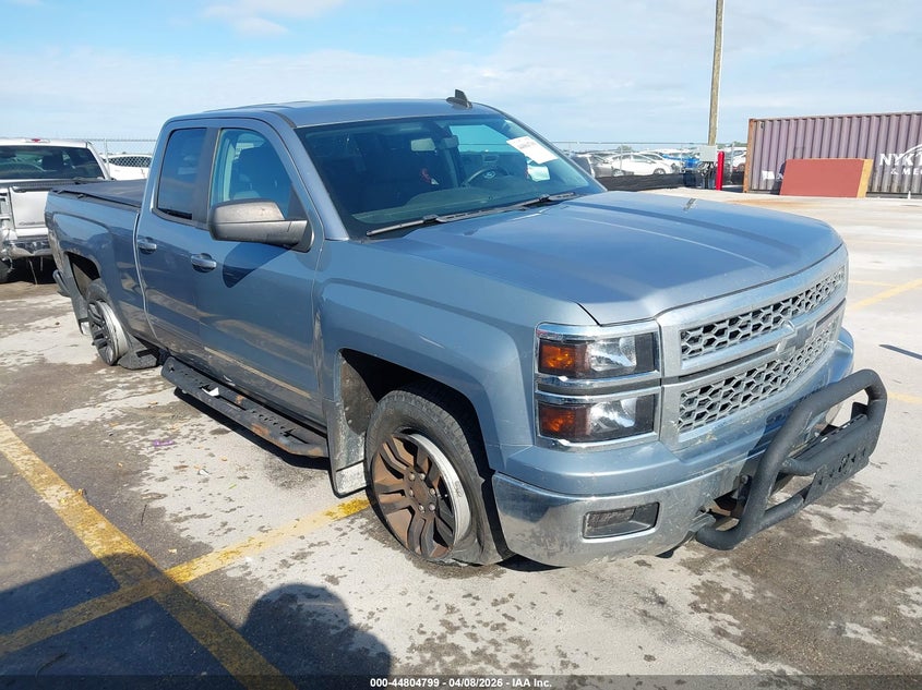 2015 Chevrolet Silverado VIN 1GCVKREC3FZ447126 IAAI salvage auction — LEFT REAR, Original (Texas), sold $25 on 2026-07-02 (photo 1)