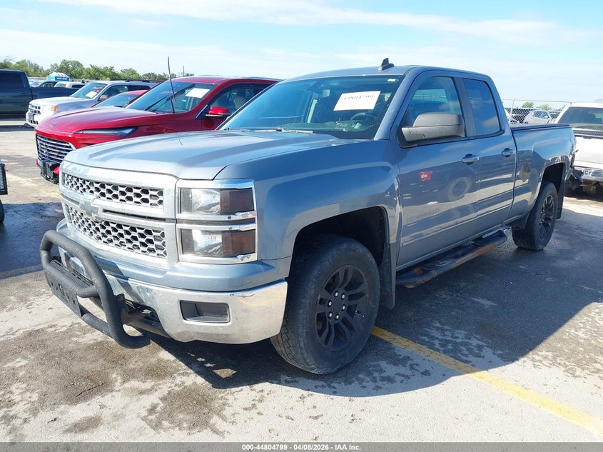 2015 Chevrolet Silverado VIN 1GCVKREC3FZ447126 IAAI salvage auction — LEFT REAR, Original (Texas), sold $25 on 2026-07-02 (photo 2)