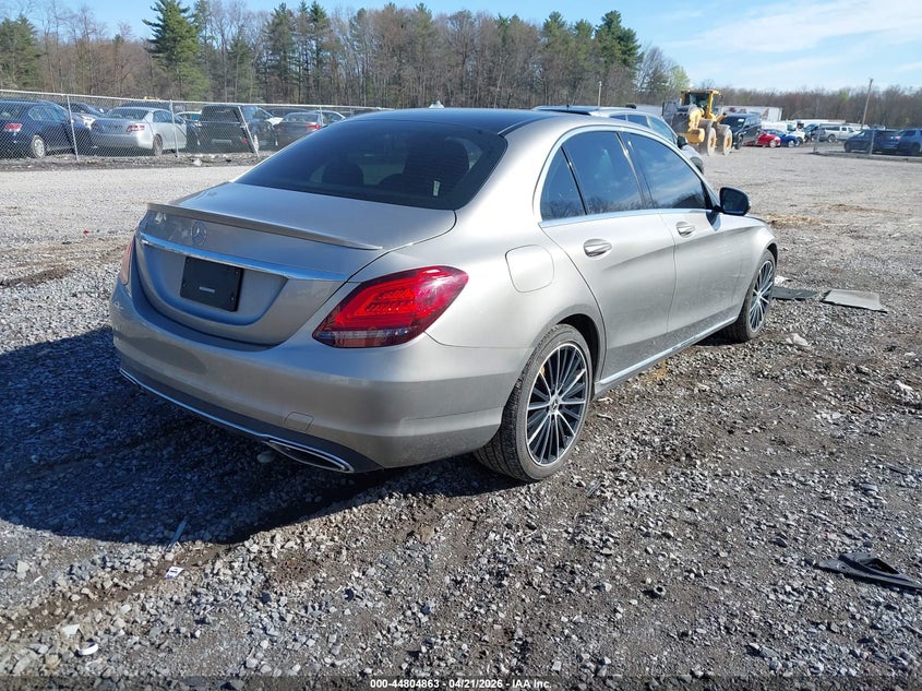2019 Mercedes-benz C-klasse VIN 55SWF8DB5KU299216 IAAI salvage auction — LEFT SIDE, Salvage Title, sold $8,650 on 2026-08-13 (photo 4)