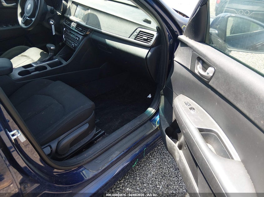 2018 Kia Optima VIN 5XXGT4L35JG207695 IAAI salvage auction — FRONT END, Salvage Title, sold $1,750 on 2026-07-21 (photo 5)