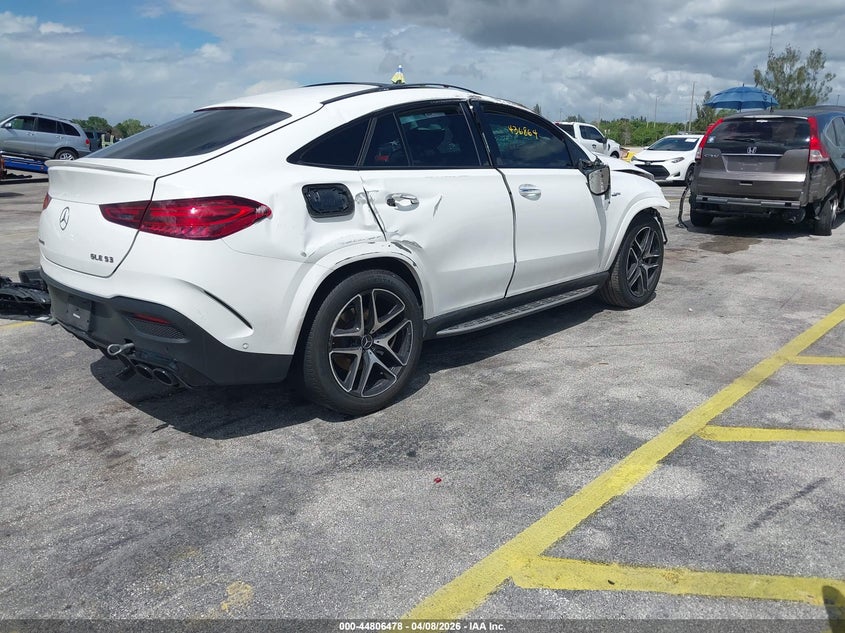 2024 Mercedes-benz Amg gle coupe VIN 4JGFD6BB2RB219216 IAAI salvage auction — ALL OVER, Salvage (Arizona), sold $16,300 on 2026-07-30 (photo 4)