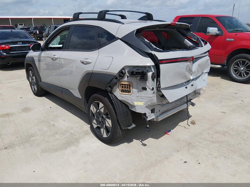 2025 Hyundai Kona VIN KM8HB3ABXSU311604 IAAI salvage auction — REAR END, Salvage Title, sold $7,900 on 2026-07-24 (photo 3)