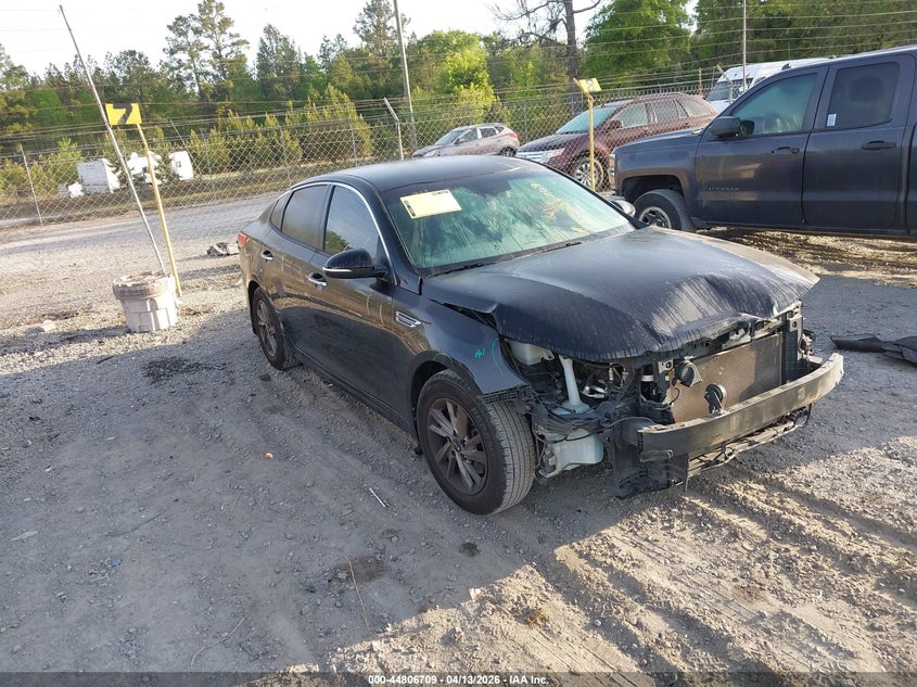 2019 Kia Optima VIN 5XXGT4L36KG343531 IAAI salvage auction — FRONT END, Salvage (South Carolina), sold $800 on 2026-07-14 (photo 1)