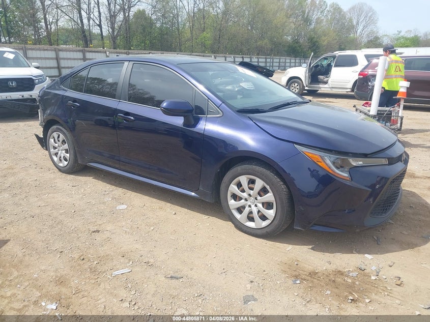 2020 Toyota Corolla VIN JTDEPRAE1LJ010096 IAAI salvage auction — REAR END, Salvage Title, sold $25 on 2026-07-22 (photo 1)