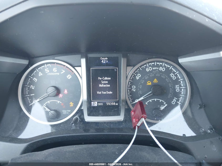 2018 Toyota Tacoma VIN 5TFSX5EN0JX061850 IAAI salvage auction — FRONT END, Salvage Title, sold $6,150 on 2026-07-22 (photo 7)