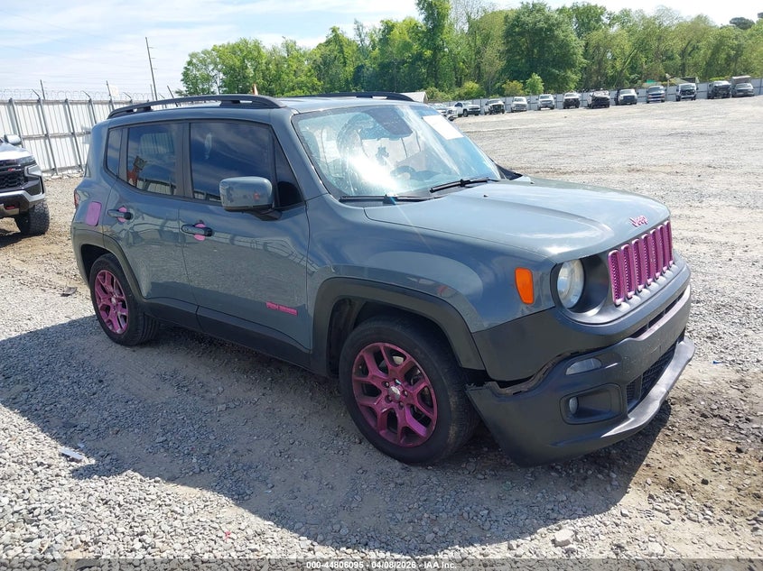 2017 Jeep Renegade VIN ZACCJABB0HPF80984 IAAI salvage auction — LEFT SIDE, Salvage (Georgia), sold $1,175 on 2026-08-10 (photo 1)