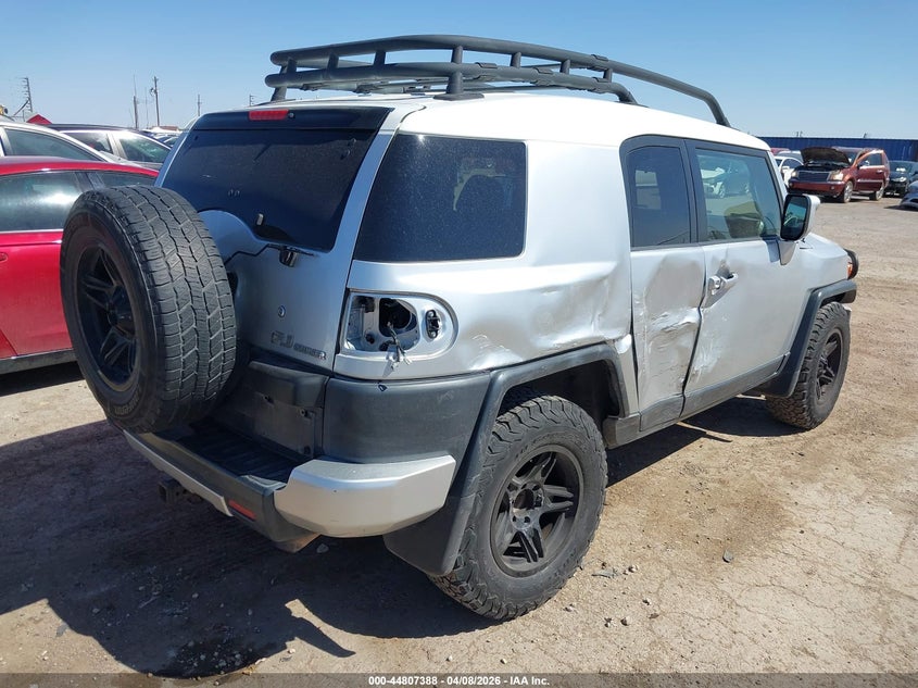 2007 Toyota Fj cruiser VIN JTEZU11F670011918 IAAI salvage auction — SIDE, Original (Texas), sold $2,800 on 2026-07-14 (photo 4)