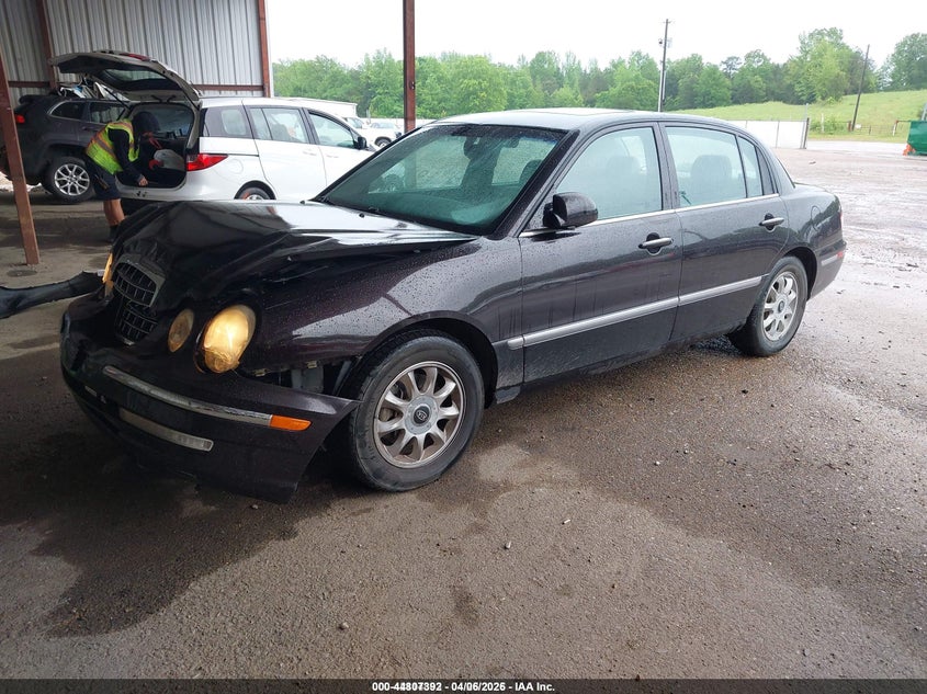 2005 Kia Amanti VIN KNALD124755053826 IAAI salvage auction — FRONT END, Salvage (Mississippi), sold $25 on 2026-07-09 (photo 2)