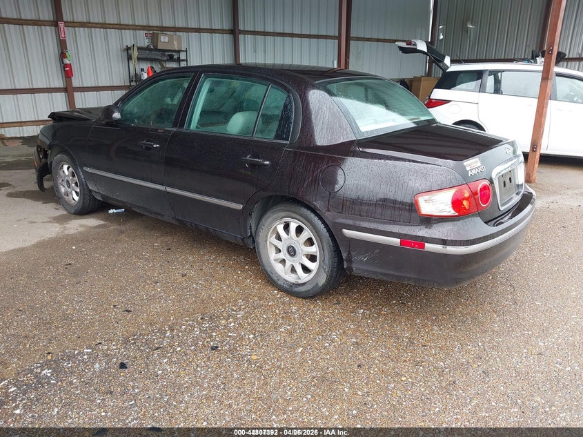 2005 Kia Amanti VIN KNALD124755053826 IAAI salvage auction — FRONT END, Salvage (Mississippi), sold $25 on 2026-07-09 (photo 3)