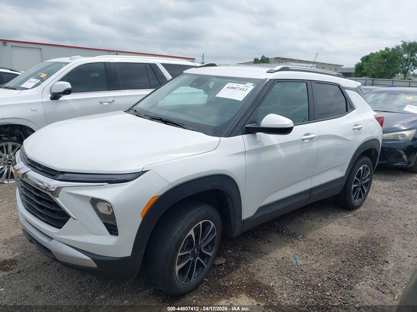 2025 Chevrolet Trailblazer VIN KL79MPSL1SB097676 IAAI salvage auction — RIGHT FRONT, Clear (Arkansas), sold $4,150 on 2026-07-29 (photo 2)