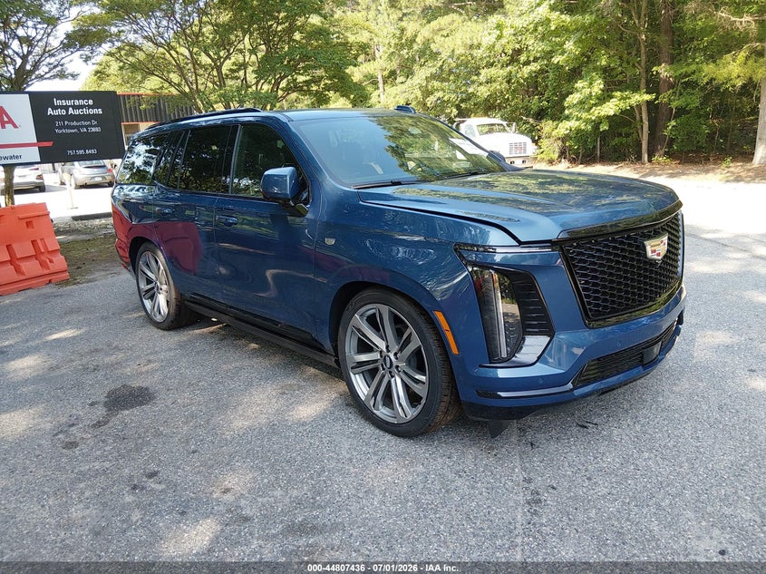 2026 Cadillac Escalade VIN 1GYS9GKL0TR140803 IAAI salvage auction — THEFT, Clear (South Carolina), sold $102,000 on 2026-07-09 (photo 1)