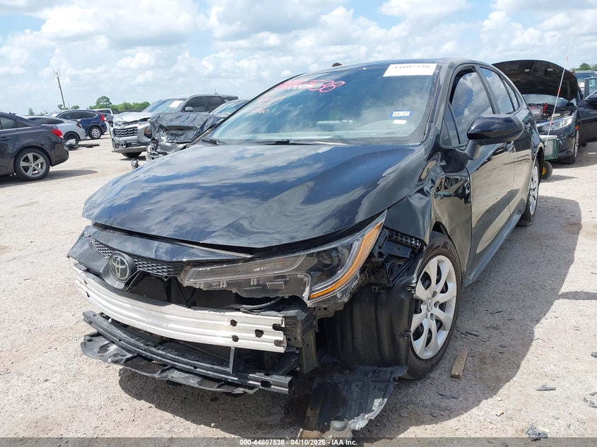 2025 Toyota Corolla VIN 5YFB4MDE0SP272860 IAAI salvage auction — FRONT END, Original (Texas), sold $6,000 on 2026-07-14 (photo 2)