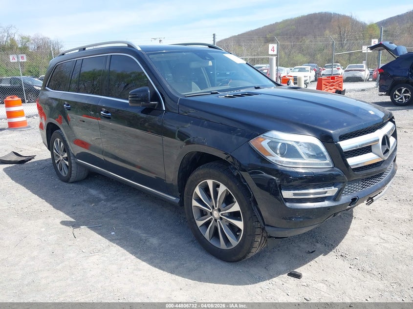 2013 Mercedes-benz Gl-klasse VIN 4JGDF7CE8DA261954 IAAI salvage auction — FRONT END, Salvage Title, sold $2,100 on 2026-07-18 (photo 1)