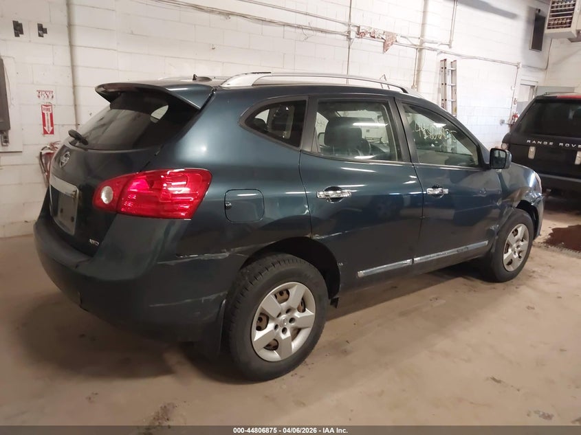 2014 Nissan Rogue VIN JN8AS5MV3EW203670 IAAI salvage auction — RIGHT SIDE, Salvage (Texas), sold $850 on 2026-07-08 (photo 4)