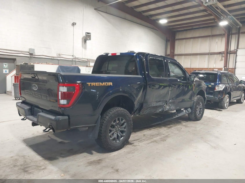 2023 Ford F-150 VIN 1FTEW1E88PFB97676 IAAI salvage auction — RIGHT SIDE, Salvage Title, sold $22,075 on 2026-07-20 (photo 4)