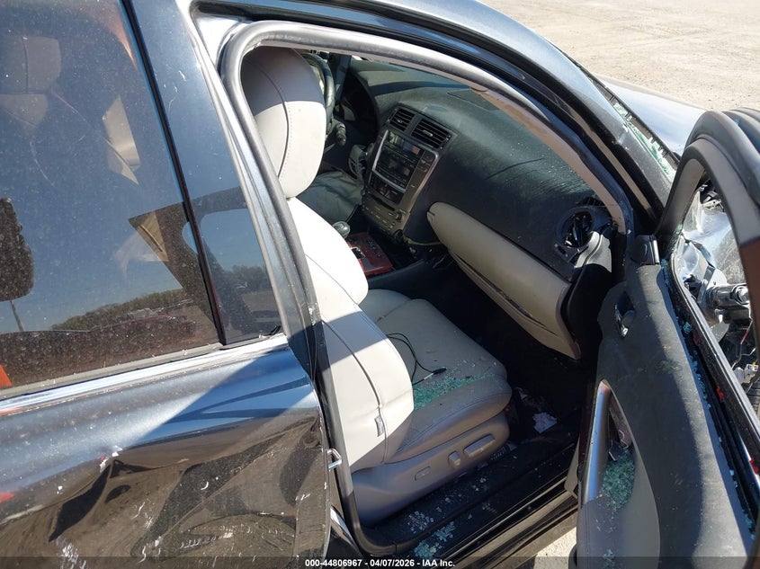 2008 Lexus Is VIN JTHCK262585020446 IAAI salvage auction — FRONT & REAR, Salvage - Greater Than 75% (Maryland), sold $325 on 2026-07-15 (photo 5)