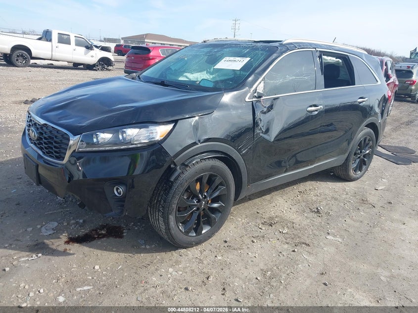 2020 Kia Sorento VIN 5XYPH4A51LG706725 IAAI salvage auction — ROLLOVER, Salvage Title, sold $625 on 2026-07-30 (photo 2)