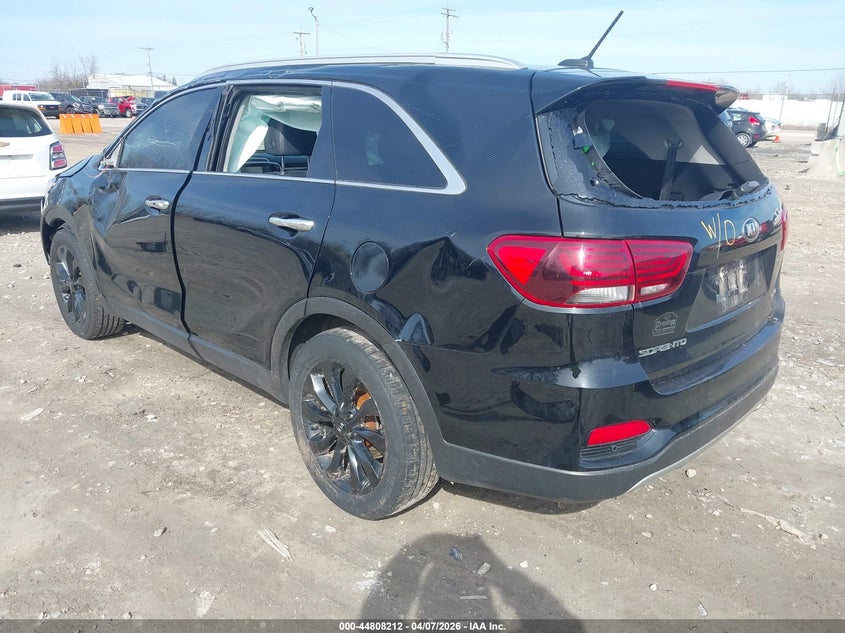 2020 Kia Sorento VIN 5XYPH4A51LG706725 IAAI salvage auction — ROLLOVER, Salvage Title, sold $625 on 2026-07-30 (photo 3)
