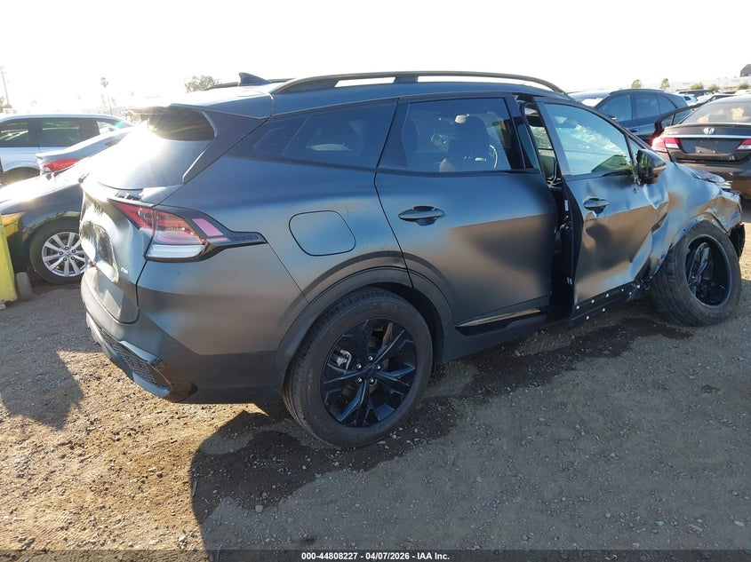 2025 Kia Sportage hybrid VIN KNDPZDDHXS7198494 IAAI salvage auction — LEFT & RIGHT, Wait Title, sold $5,200 on 2026-07-13 (photo 4)