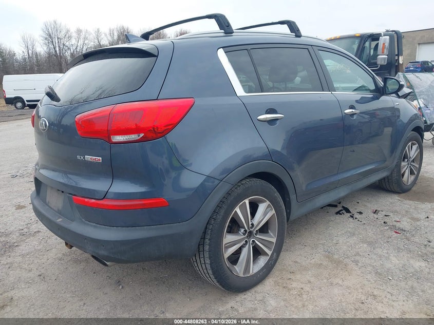 2014 Kia Sportage VIN KNDPCCA6XE7629466 IAAI salvage auction — FRONT END, Salvage Title, sold $475 on 2026-07-23 (photo 4)