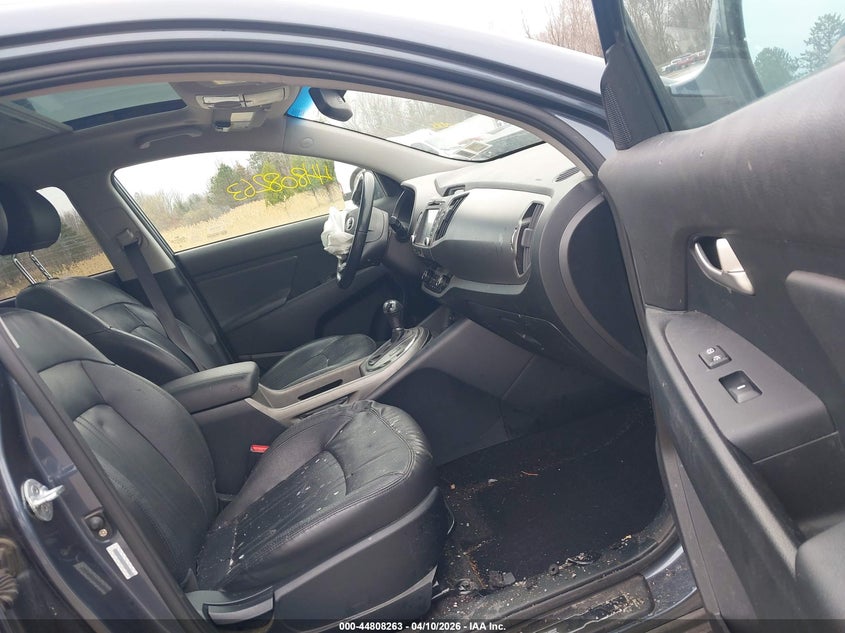 2014 Kia Sportage VIN KNDPCCA6XE7629466 IAAI salvage auction — FRONT END, Salvage Title, sold $475 on 2026-07-23 (photo 5)