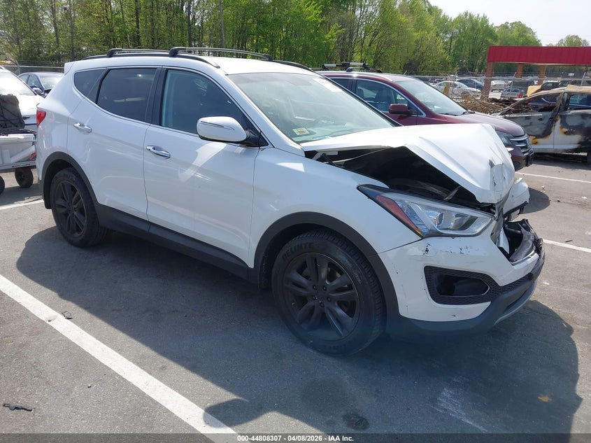 2013 Hyundai Santa fe VIN 5XYZUDLA7DG110549 IAAI salvage auction — FRONT END, Salvage Title, sold $1,000 on 2026-07-30 (photo 1)
