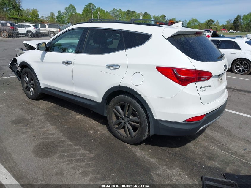 2013 Hyundai Santa fe VIN 5XYZUDLA7DG110549 IAAI salvage auction — FRONT END, Salvage Title, sold $1,000 on 2026-07-30 (photo 3)