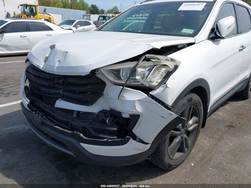 2013 Hyundai Santa fe VIN 5XYZUDLA7DG110549 IAAI salvage auction — FRONT END, Salvage Title, sold $1,000 on 2026-07-30 (photo 6)
