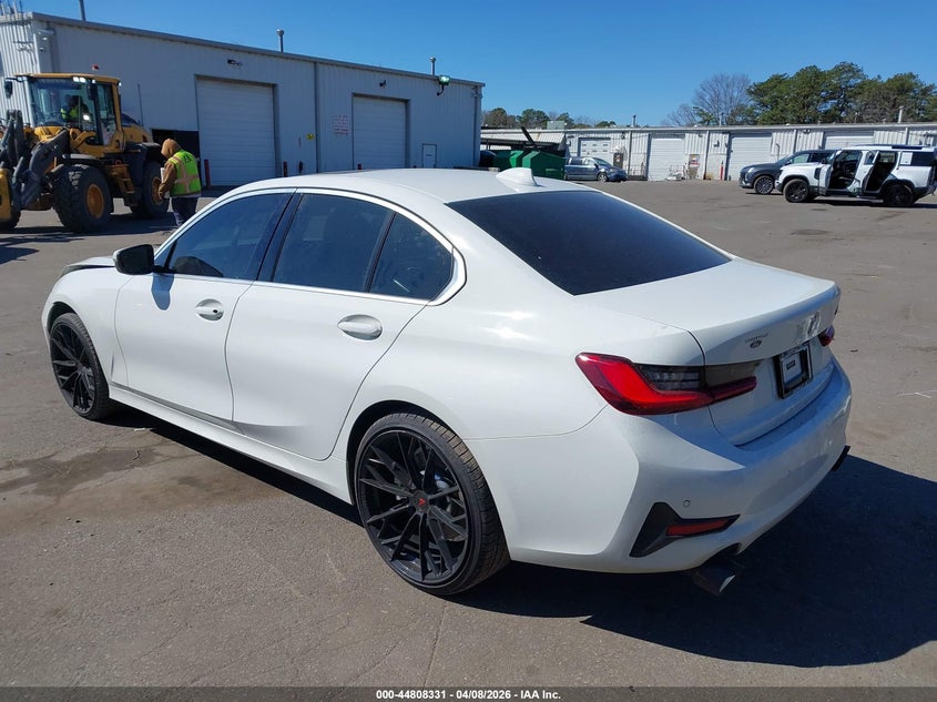 2021 BMW 3er VIN 3MW5R1J07M8C09972 IAAI salvage auction — FRONT END, Salvage (Georgia), sold $11,550 on 2026-08-25 (photo 3)