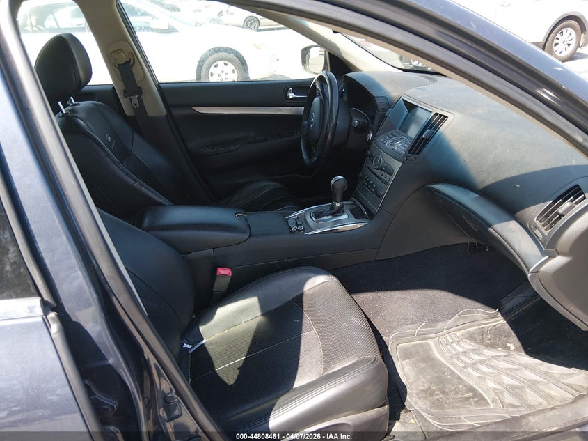 2011 Infiniti G25 VIN JN1DV6AR5BM651884 IAAI salvage auction — LEFT FRONT, Salvage (California), sold $100 on 2026-07-21 (photo 5)