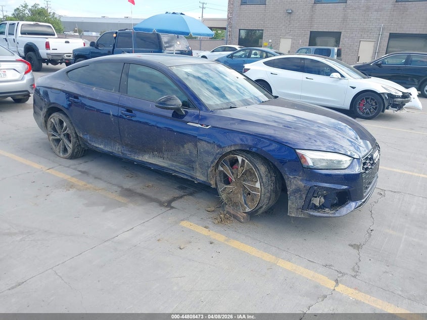 2021 Audi S5 VIN WAUB4DF53MA005455 IAAI salvage auction — RIGHT FRONT, Salvage (California), sold $17,600 on 2026-07-29 (photo 1)