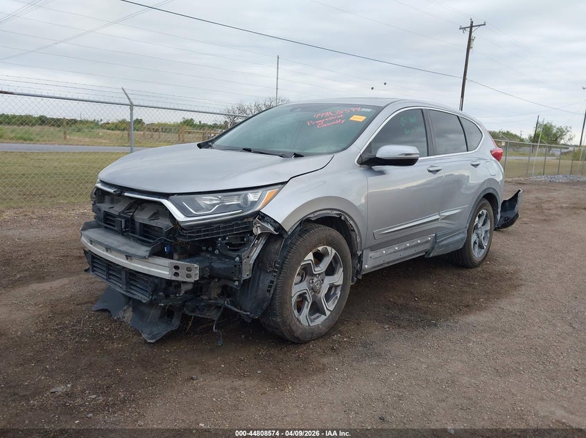2019 Honda Cr-v VIN 7FARW1H80KE029092 IAAI salvage auction — FRONT END, Salvage Title, sold $5,500 on 2026-07-21 (photo 2)