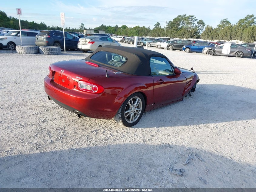 2011 Mazda Mx-5 miata VIN JM1NC2JF0B0218454 IAAI salvage auction — RIGHT FRONT, Rebuildable (Florida), sold $2,500 on 2026-07-09 (photo 4)