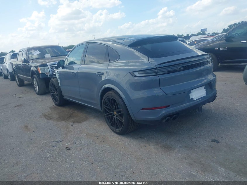 2024 Porsche Cayenne coupe VIN WP1BA2AY8RDA50512 IAAI salvage auction — FRONT END, Original (Texas), sold $58,225 on 2026-07-06 (photo 3)